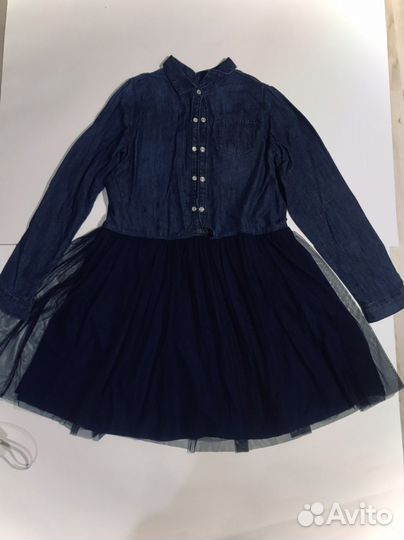 Платье джинсовое для девочек 14 лет
