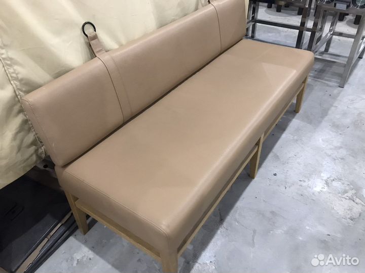 Лавка-диван со съёмной спинкой