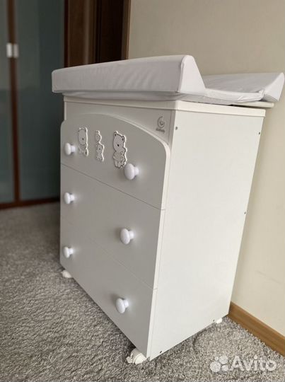 Комод пеленальный Italbaby Happy Family (3 ящика)