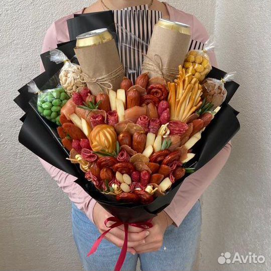 Съедобные букеты для мужчин