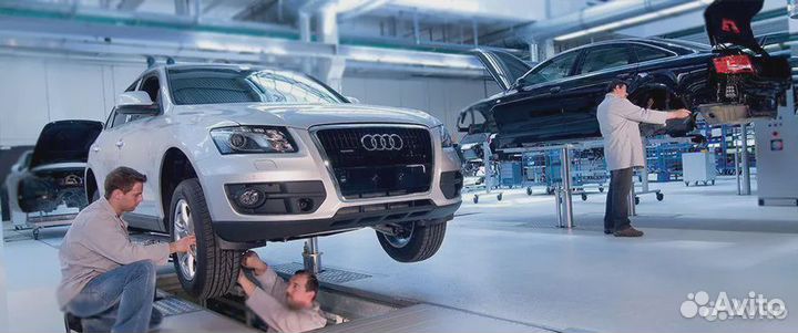 Замена ремня цепи грм Audi Ауди