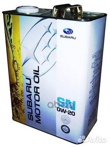 Масло моторное subaru