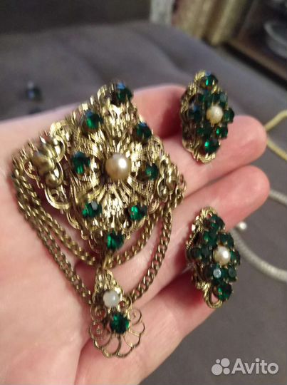 Брошь,чехия