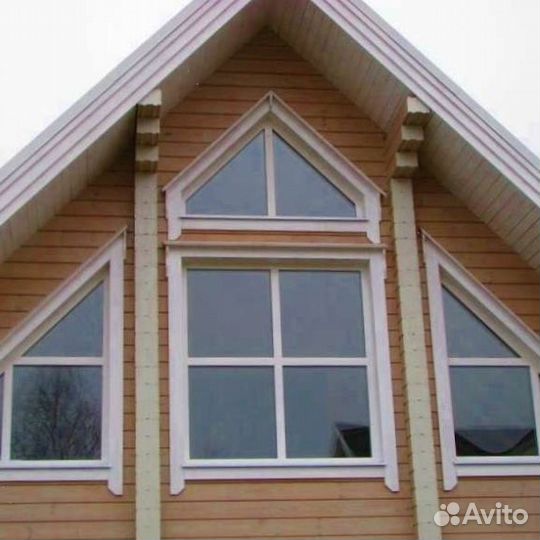 Пластиковые окна. остекление коттеджей