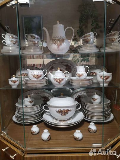 Столовый сервиз на 12 персон гдр