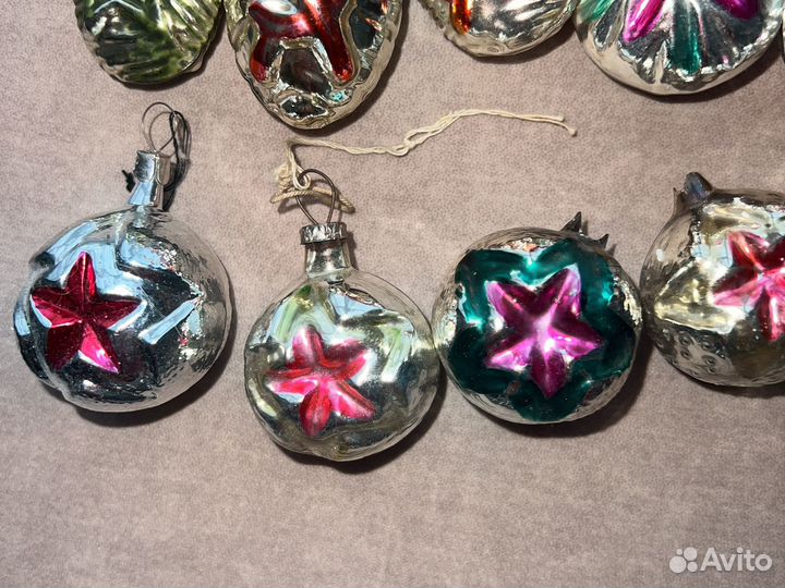 Елочные игрушки СССР агитация