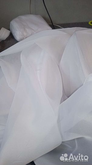 Тюль. Вуаль белый