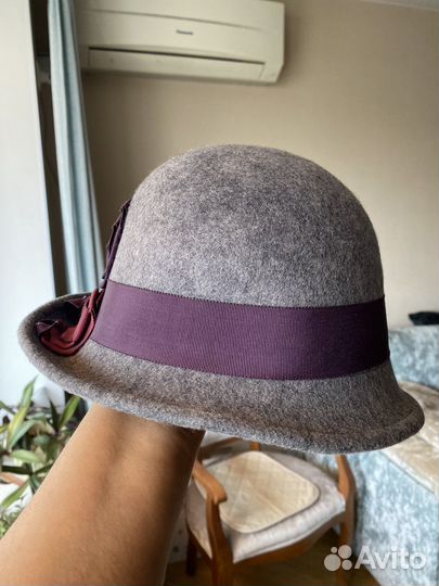 Шляпа женская шерсть