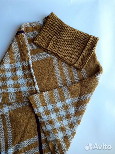 Пончо женское шерстяное