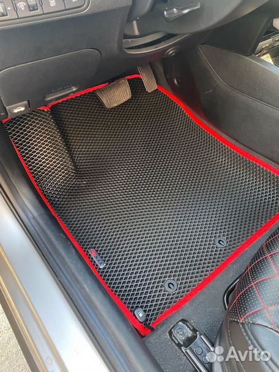 Авто коврики ева эва эко EVA с бортиками 3д 3d