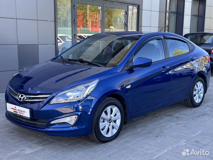 Hyundai Solaris 1.4 МТ, 2016, 97 000 км