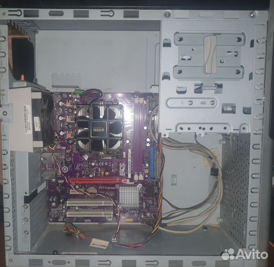 Корпус mATX и комплектующие