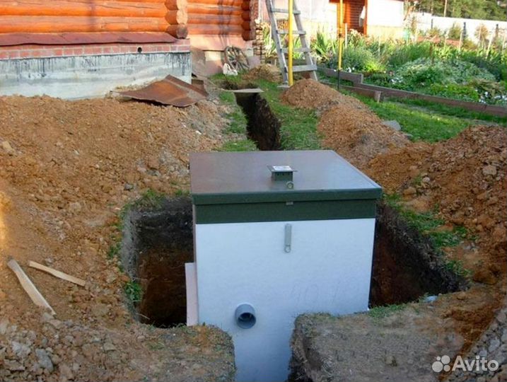 Автономная канализация под ключ. В любой грунт