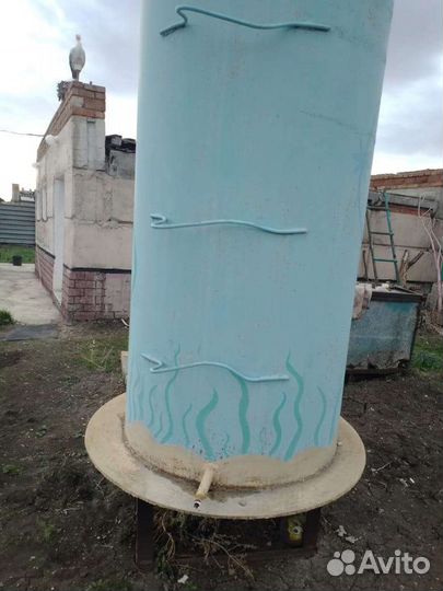 Бак, труба 1020