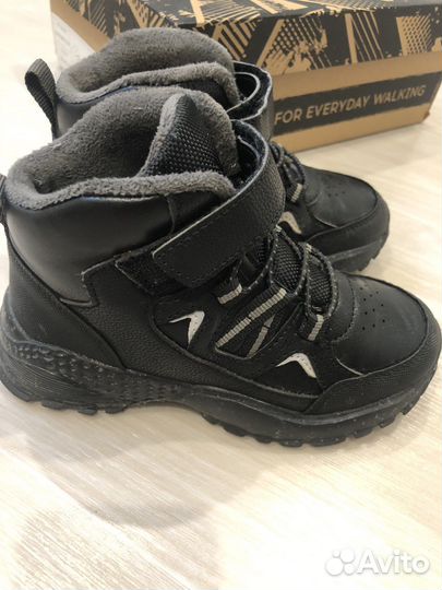 Ботинки утепленные 28 размер