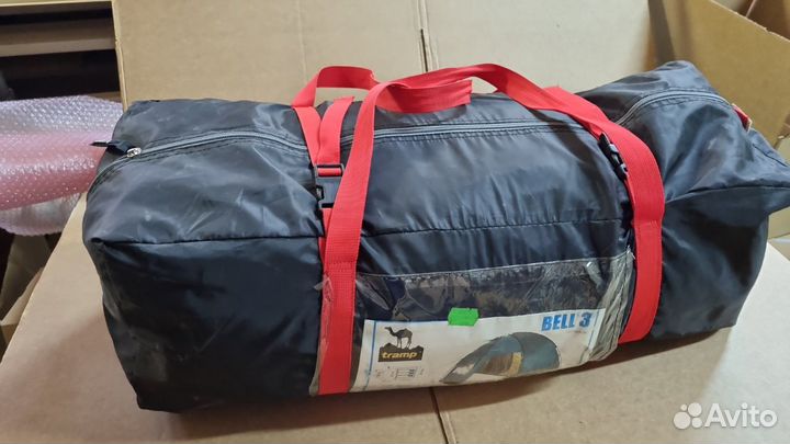 Палатка трехместная с тамбуром