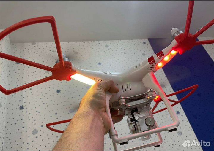 Новый квадрокоптер dji phantom 2 vision plus