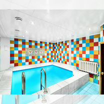 Сауна с бассейном