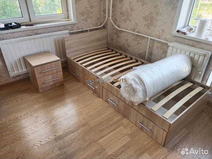 Кровать односпальная 90х200