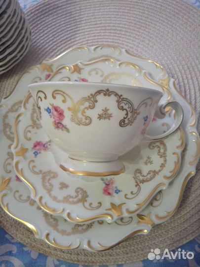 Чайный сервиз на 12 персон Райхенбах