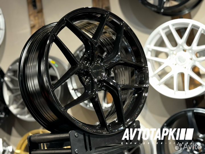 Диски литые R19 5x108 Flow Forming Black