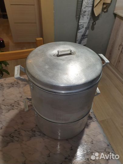 Мантоварка алюминиевая СССР