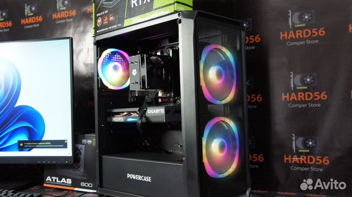 Игровой компьютер Intel Core i5/16GB/SSD 500GB/RX6