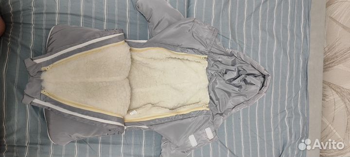 Зимний комбинезон-конверт 74 размера