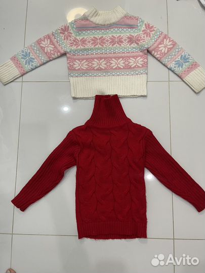 Свитер для девочки 116