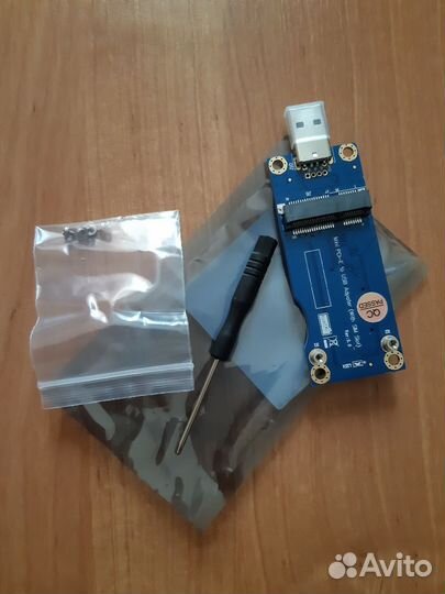 USB adapter mini PCI-E для sim-карт