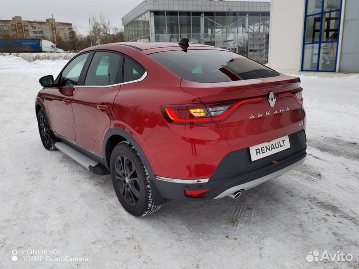 Renault Arkana 1.3 CVT, 2021, 10 км