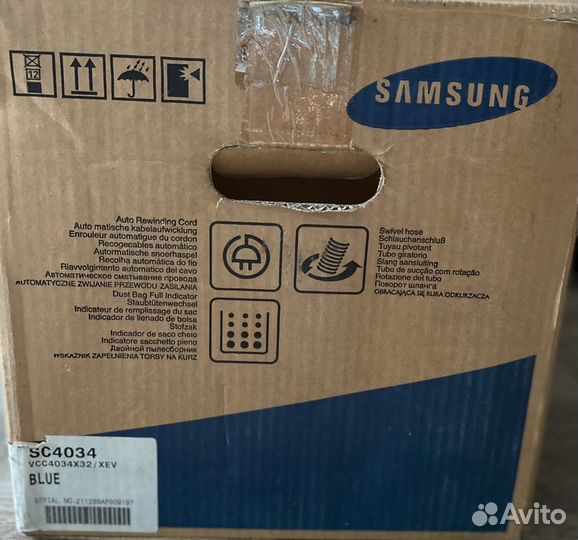 Пылесос Samsung Sc4034