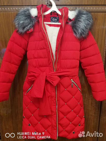 Пуховик женское зимнее