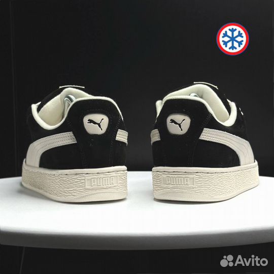 Кроссовки зимние Puma Suede XL black label