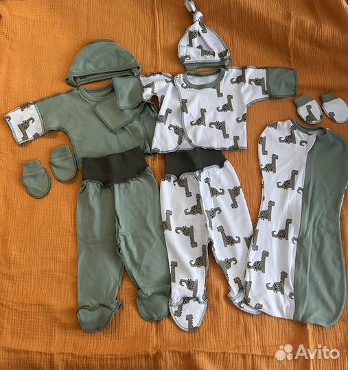 Вещи на новорожденного новые 56-62