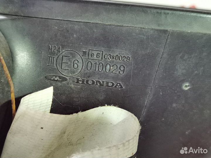 Зеркало заднего вида боковое переднее правое Honda