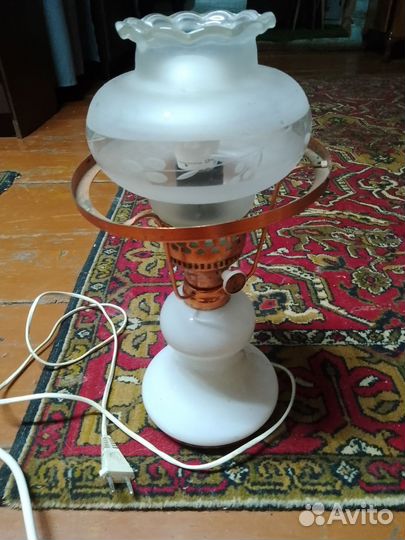 Лампы настольные из СССР