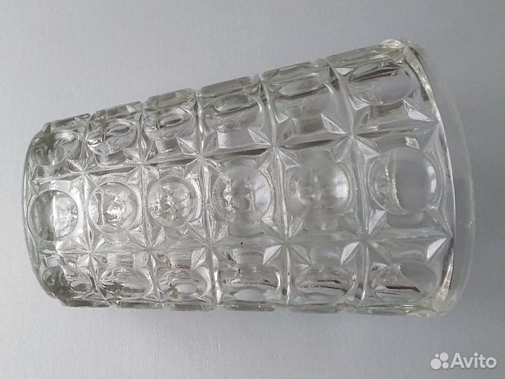 Ваза СССР стекло 