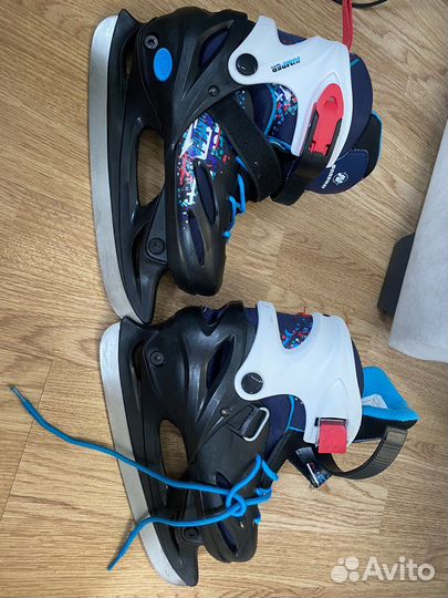 Коньки детские трансформеры 34-37