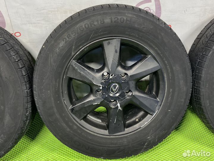 Диски R18 lexus LX с шинами Triangle SnowLink