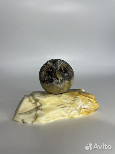 Сова из камня