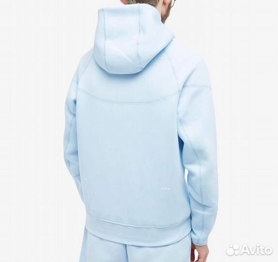 Зип худи Nike tech fleece Nocta blue