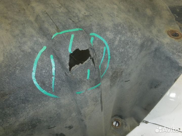 Защита топливного бака Range Rover Vogue