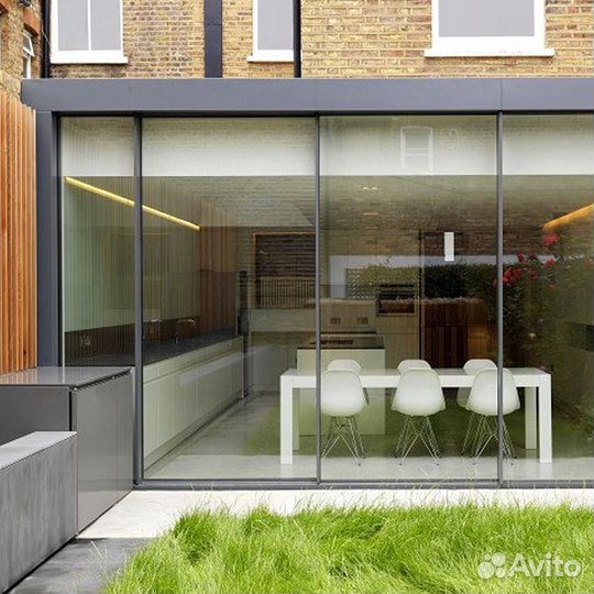 Безрамное остекление