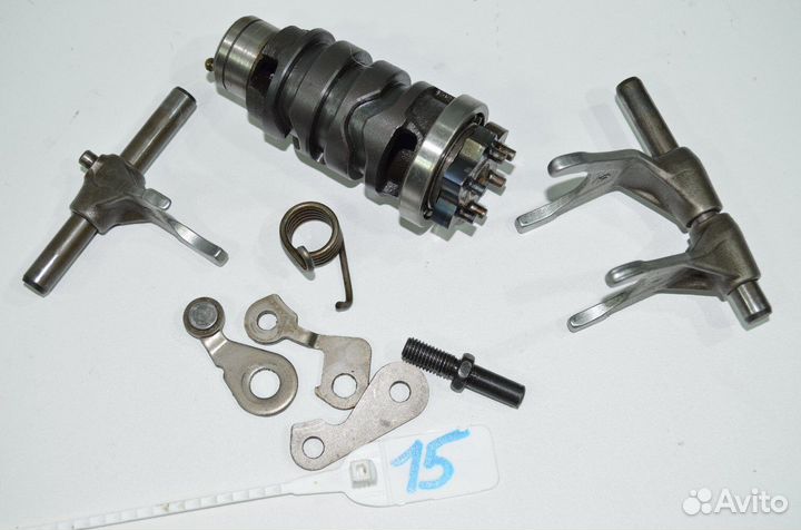 Вал копирный с вилками Yamaha FZX250 zeal