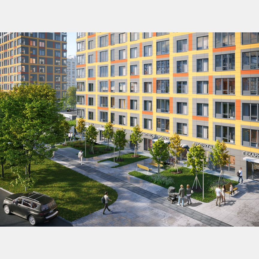1-к. квартира, 37,5 м², 11/12 эт.