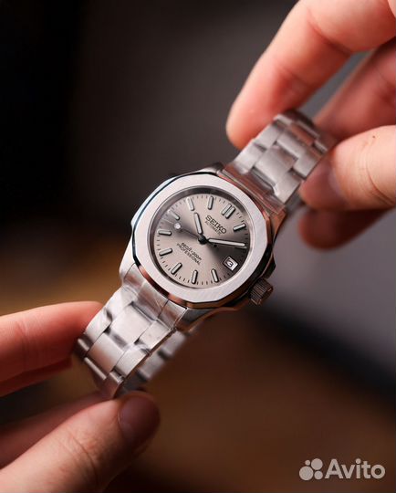 Seiko Silver Nautilus