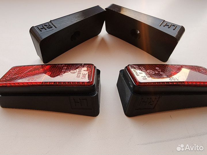 Оправа в катафот на кофр Yamaha FJR (01-25)