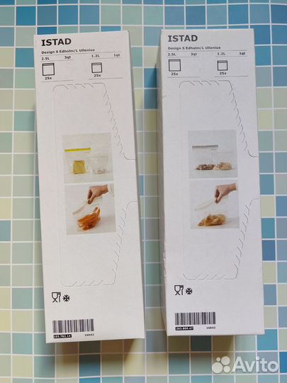 Зип пакеты истад IKEA