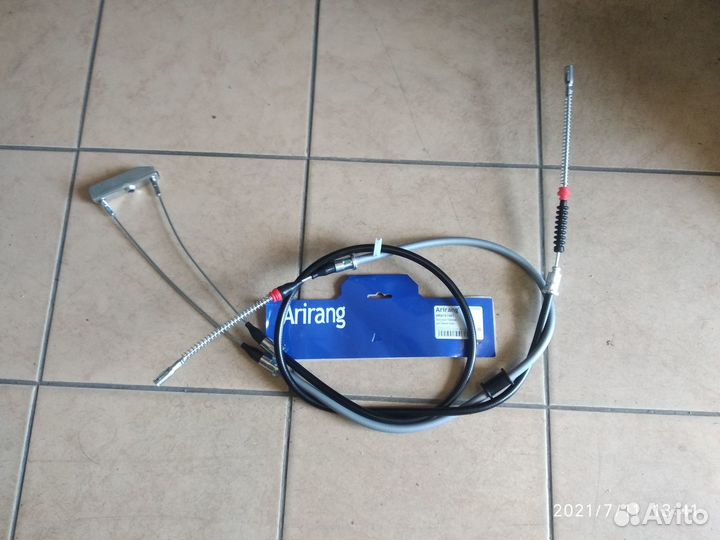 Трос ручного тормоза Дэу Нексия N100-150